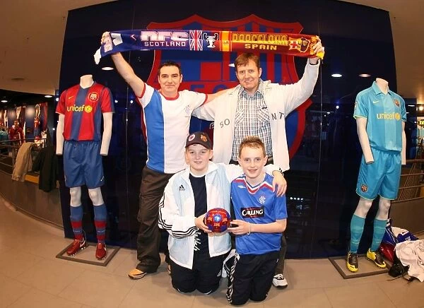 Rangers at Nou Camp: Training and Fan Encounters vs. FC Barcelona