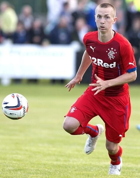 Rangers Robbie Crawford in Action: Pre-Season Victory at Buckie Thistle (Scottish Cup Champions 2003)