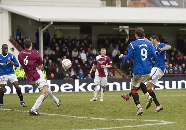 Rangers Salim Kerkar Scores Historic Fourth Goal Against Arbroath in Scottish Cup 4th Round at Gayfield Park