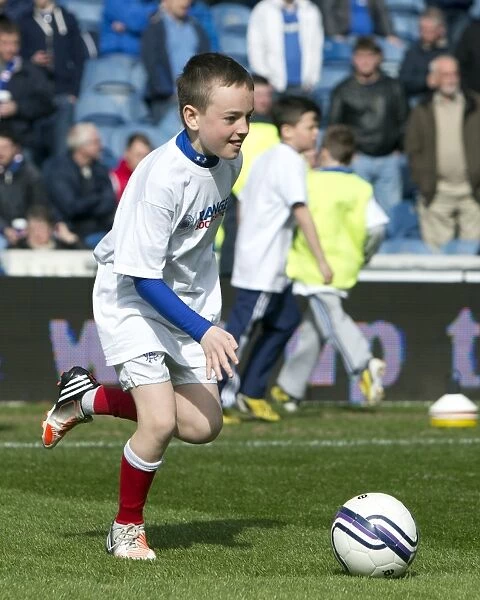 Rangers Soccer School Kids Light Up Ibrox with Exciting Half-Time Show: Rangers vs. Peterhead (1-2)