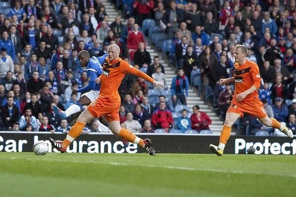 Rangers Sone Aluko Scores Brace: 5-0 Thrashing of Dundee United at Ibrox Stadium (Clydesdale Bank Scottish Premier League)
