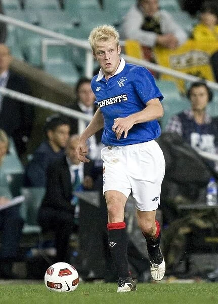 Rangers Steven Naismith in Action Against AEK Athens at Sydney Festival of Football 2010