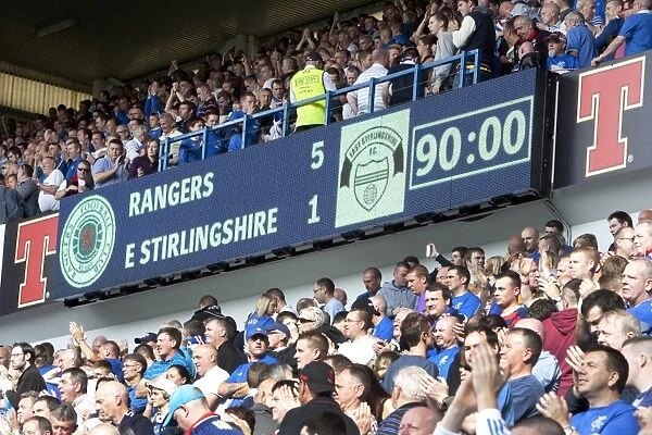Rangers Triumph: 5-1 Irn-Bru Third Division Victory over East Stirlingshire