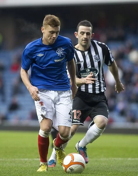 Rangers Triumph: Macleod Scores the Decisive Goal in 3-0 Scottish Cup Victory over Elgin City at Ibrox Stadium