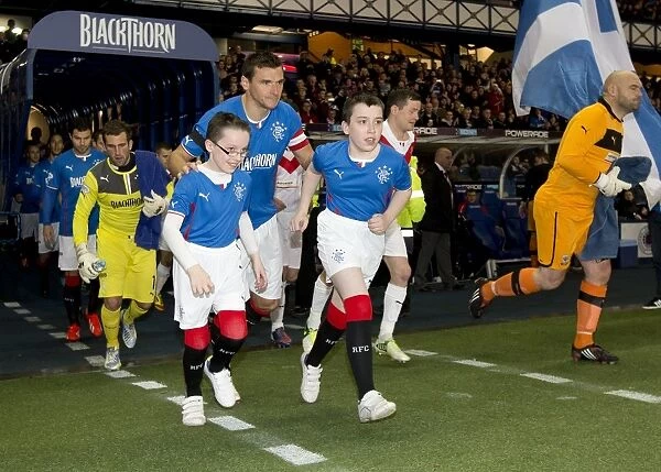 Rangers Triumph: McCulloch and the Mascots Lead 3-0 Thrashing of Airdrieonians in Scottish Cup Round 3 at Ibrox Stadium