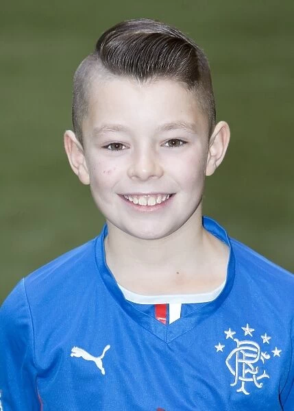 Rangers U11: 2003 Scottish Cup Champions - Training at Murray Park with Aaron Lyall
