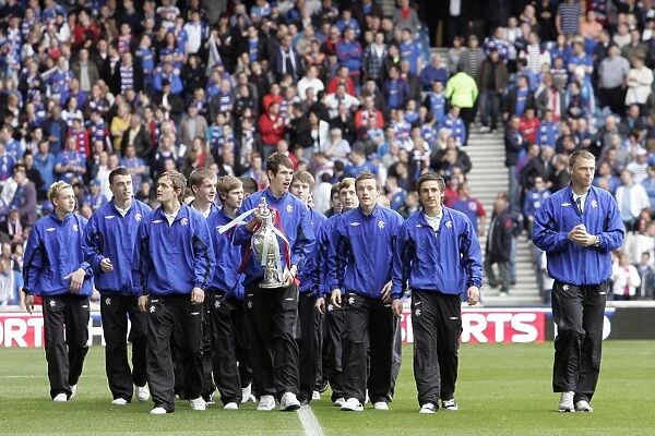 Rangers U17s Celebrate Glasgow Cup Victory: Triumph at Ibrox Stadium