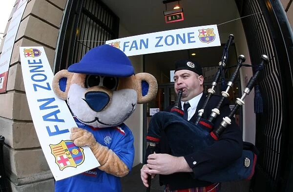Rangers vs. Barcelona: A Glasgow Fanzone Showdown - Rangers and Barcelona Fans United