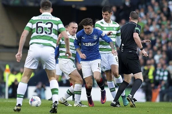 Rangers vs Celtic: Windass Fouls Brown - Betfred Cup Semi-Final Drama at Hampden Park