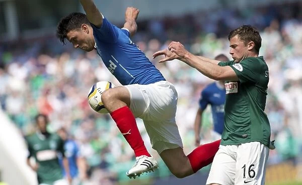 Rangers vs Hibernian: A Fierce Scottish Premiership Play-Off Semi-Final Battle - Vuckic vs Stevenson: Clash of Titans