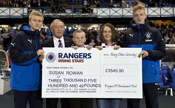 Rangers vs Hibernian at Ibrox Stadium: Half Time and Introducing the Rising Soccer Star of the SPFL Championship - Scottish Cup Winners 2003