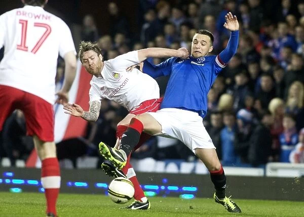 Rangers vs Linfield: Clash between Chris Hegarty and Ryan Henderson at Ibrox Stadium ends in a 2-0 Rangers Victory
