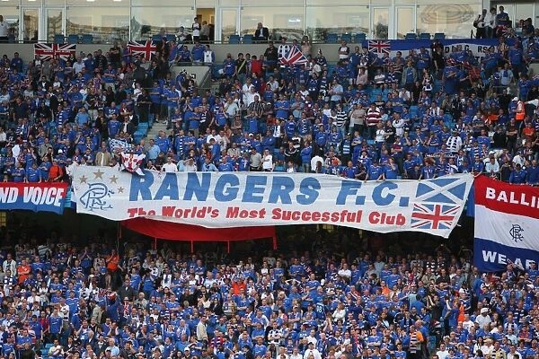 Rangers vs Zenit St. Petersburg: UEFA Cup Final Showdown at Manchester City Stadium (2008) - Rangers Football Club Fans