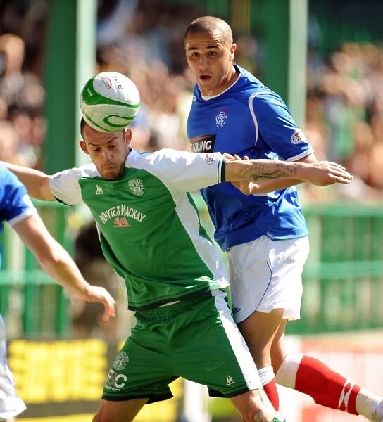 Steven Fletcher and Madjid Bougherra: Rangers Heroes in Clydesdale Bank Premier League Victory over Hibernian (3-2)
