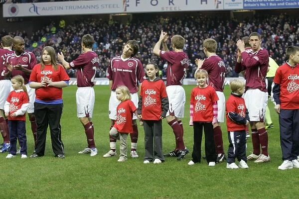Thrilling 2-1 Rangers Victory over Heart of Midlothian: Ibrox Cash for Kids Mascots