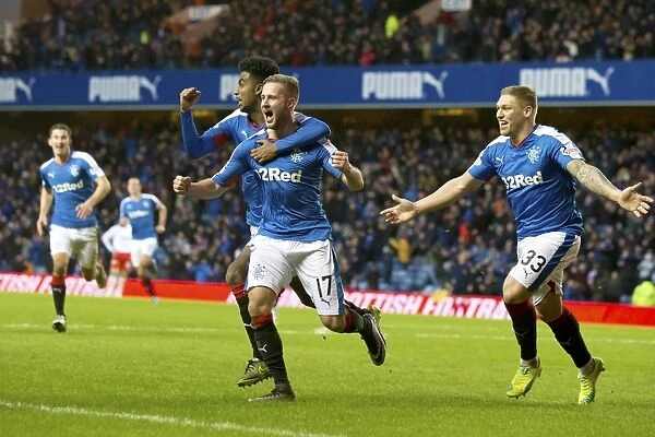 Thrilling Debut: Billy King Scores the Goal that Secured Rangers Scottish Cup Victory at Ibrox Stadium (2003)