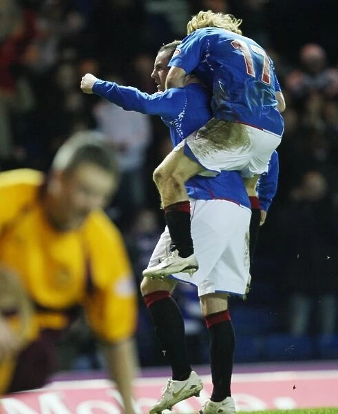Thrilling Third Goal by Kris Boyd: Rangers Victory over Motherwell (3-1)