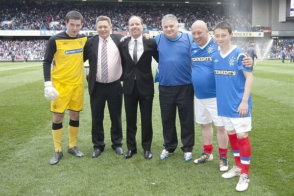 Thrilling Half-Time Penalty Showdown at Ibrox: Sponsors Go Head-to-Head in Epic Rangers vs Motherwell Clydesdale Bank Scottish Premier League Shootout