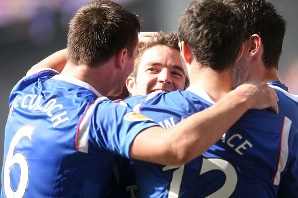Thrilling Moment: Andy Little's Goal Secures Rangers 3-2 Victory Over Celtic at Ibrox Stadium