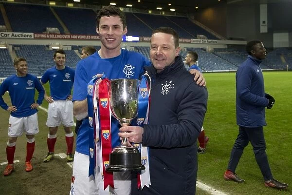 Tommy Wilson and Nephew Jordan: A Victory to Remember - Rangers Reserves Win SFL Reserve League Trophy at Ibrox Stadium