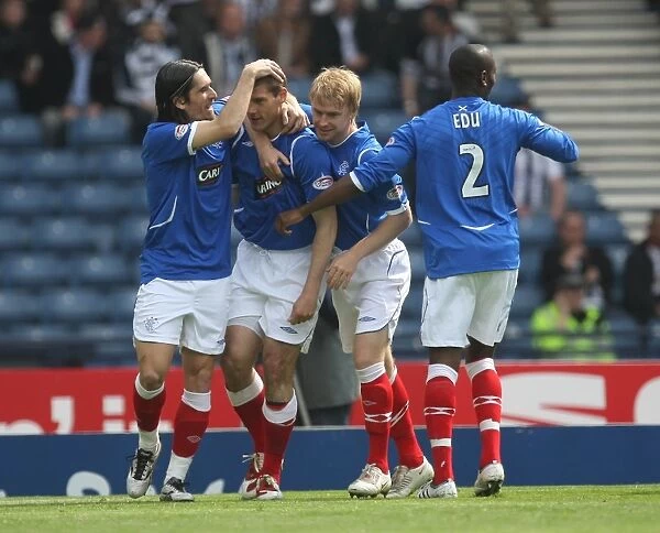 Triumphant Homecoming: Velicka's Stunner - Rangers 3-0 Scottish Cup Semi-Final Victory