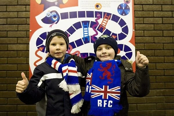 Triumphant Rangers Family Stand: A Glorious 4-0 Victory at Ibrox Stadium