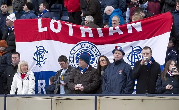 Triumphant Rangers Fans: A Sea of Joy and Pride at Falkirk Stadium - Scottish Cup Victory 2003