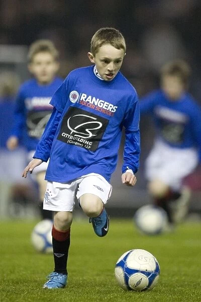 Young Rangers Shining: 3-0 Half-Time at Ibrox with Soccer School Stars