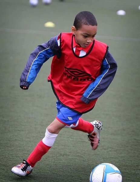 Young Rangers in Training at Easter Soccer School (Ibrox, 2011)