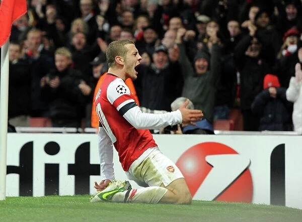 Jack Wilshere's Stunner: Arsenal's First Goal vs. Montpellier in 2012-13 Champions League