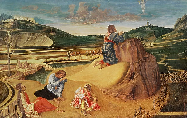 The Agony in the Garden, c. 1465 (tempera on panel)