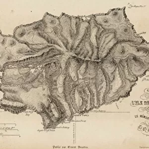 Napoleon / St Helena Map