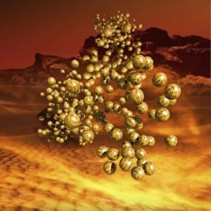 Nanobot space probes, artwork