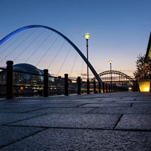 Bridges Collection: Gateshead Millenium Bridge, England