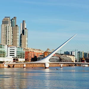 Puente de la Mujer, Buenos Aires, Argentina, South America