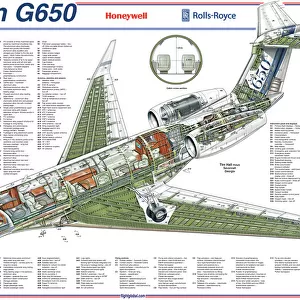 Business Aircraft Cutaways