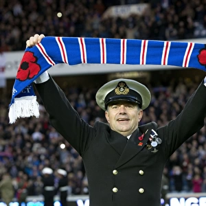 400 Military Personnel Honor Rangers at Ibrox Stadium: A Powerful Remembrance Day Tribute (Rangers Lead 2-0)