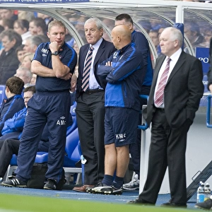 Ally McCoist and Walter Smith's Jubilant Moment: Rangers 4-1 Victory Over Motherwell at Ibrox