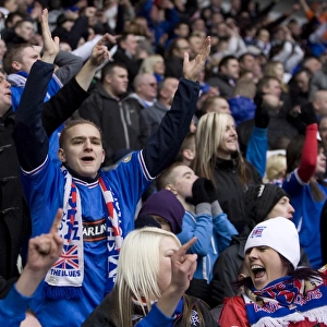Ibrox Explodes in Triumph: Rangers Thrilling 1-0 Victory Over Celtic (Clydesdale Bank Premier League)