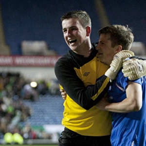 Ibrox Thriller: Liam Kelly's Double Penalty Save Secures Glasgow Cup for Rangers (2012)