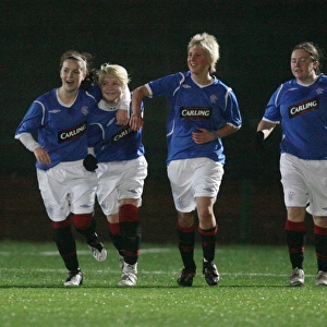 Features Photo Mug Collection: Rangers Ladies 2 Celtic Ladies 1