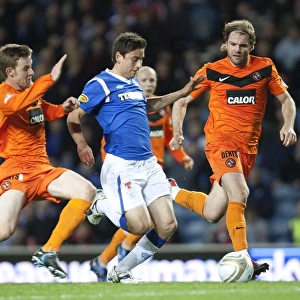 Rangers Alejandro Bedoya Scores Thrilling Fifth Goal: 5-0 Victory Over Dundee United (Clydesdale Bank Scottish Premier League, Ibrox Stadium)