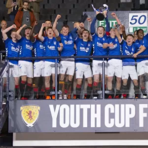 Rangers Academy Photographic Print Collection: SFA Youth Cup Final - Celtic 2-3 Rangers