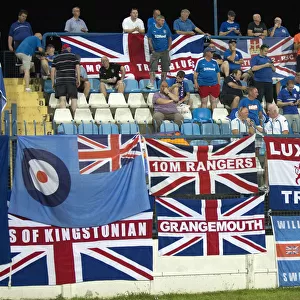 Rangers Fans Thunderous Roar at NK Osijek's Stadion Gradski: Europa League Qualifiers 2023