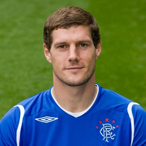 Rangers Football Club 2008-2009 Squad with Andrius Velicka