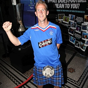Rangers Football Club Fan Graham Munro, Boston's Representative Among Manchester's UEFA Cup Supporters (UEFA Cup Final 2008)