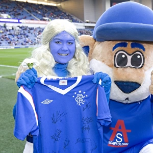 Rangers Football Club: Halloween Costume Lap of Honor - Celebrating a 3-1 Win over Dundee United