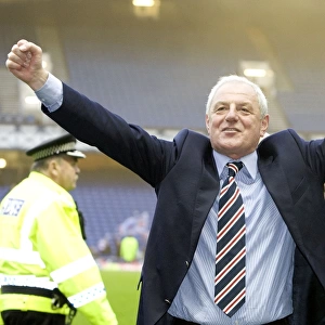 Rangers Football Club: Ibrox - Manager Walter Smith Celebrates SPL Championship Glory (2009-2010)