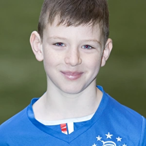 Rangers Football Club: Murray Park - Under 10s and Star Player Jordan O'Donnell of the U14s Team (Scottish Cup Winner 2003)