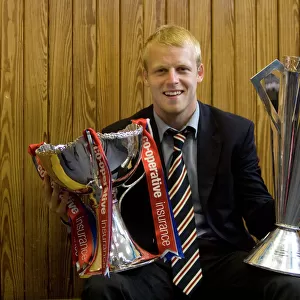 Rangers Football Club: Steven Naismith's Double Victory Celebration - SPL and League Cup Champions (2010-11)